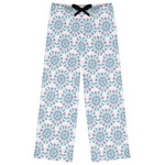 Mandala Floral Womens Pajama Pants - S