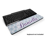 Mandala Floral Keyboard Wrist Rest (Personalized)