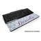 Mandala Floral Keyboard Wrist Rest (Personalized)