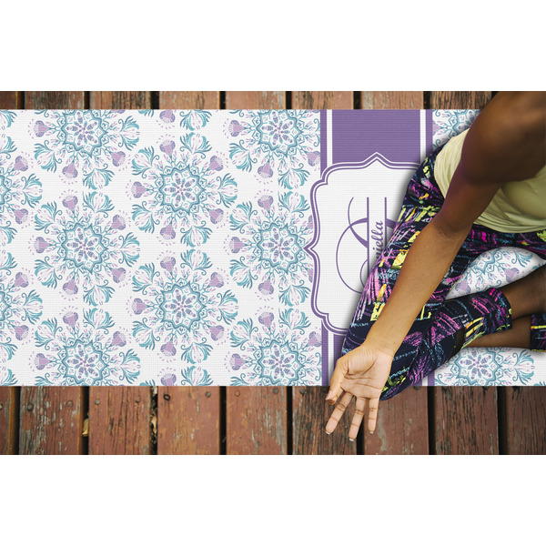 Mandala Floral Yoga Mats - LIFESTYLE