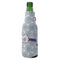 Mandala Floral Zipper Bottle Cooler - ANGLE (bottle)