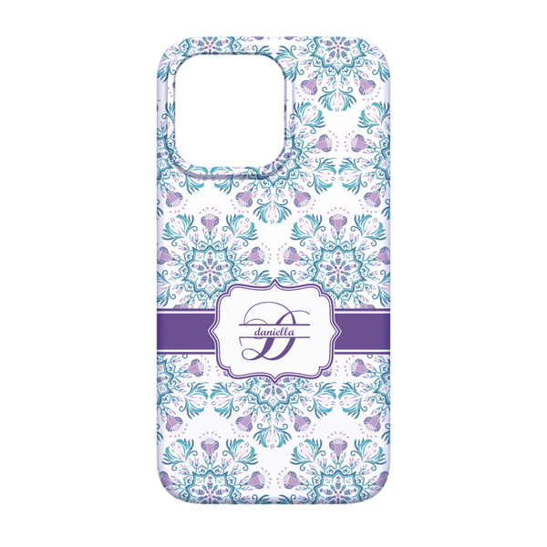 Mandala Floral iPhone 13 Pro Case - Back