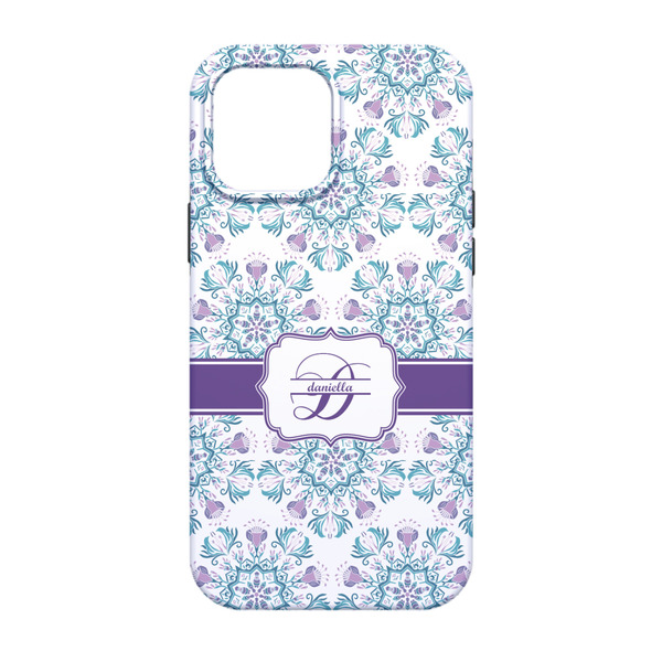 Mandala Floral iPhone 13 Tough Case - Back