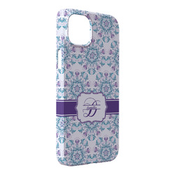 Mandala Floral iPhone Case - Plastic - iPhone 14 Pro Max (Personalized)