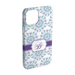 Mandala Floral iPhone Case - Plastic - iPhone 15 (Personalized)