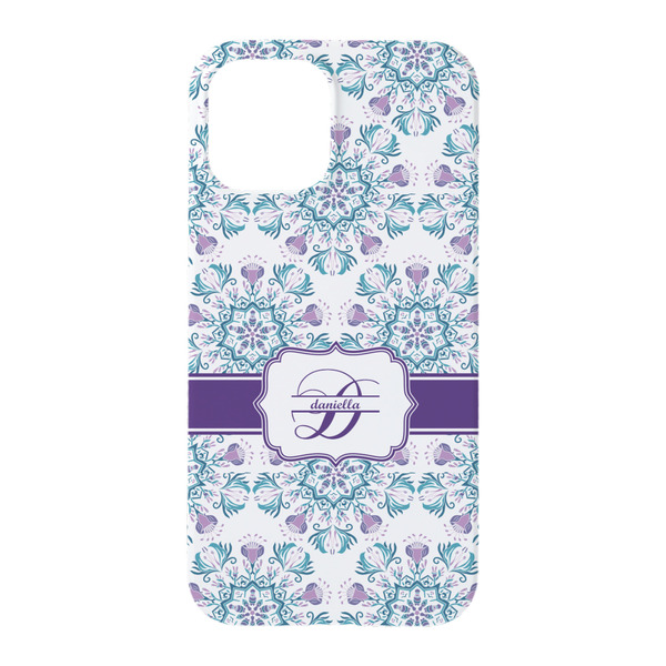 Mandala Floral iPhone 15 Case - Back