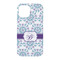 Mandala Floral iPhone 15 Case - Back