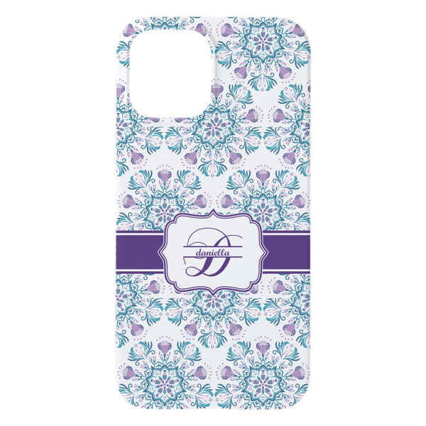 Mandala Floral iPhone 15 Plus Case - Back