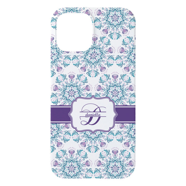 Mandala Floral iPhone 15 Pro Max Case - Back
