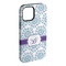 Mandala Floral iPhone 15 Pro Max Tough Case - Angle