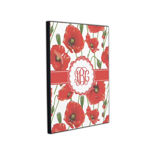 Poppies 11x14 Wood Print - Angle View