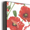 Poppies 11x14 Wood Print - Closeup