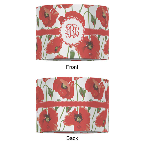 Poppies 12" Drum Lampshade - APPROVAL (Fabric)