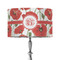 Poppies 12" Drum Lampshade - ON STAND (Fabric)