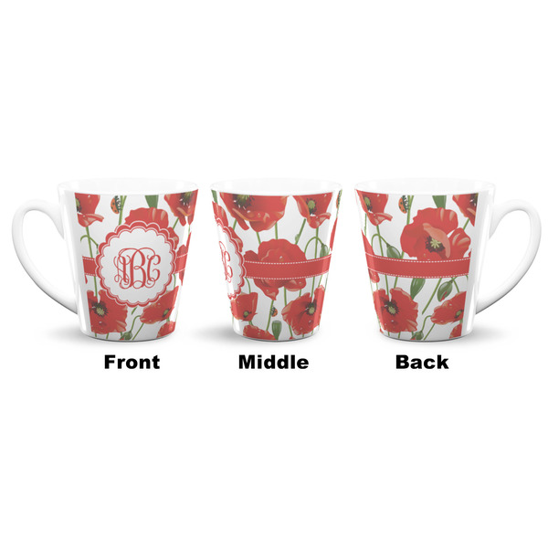 Poppies 12 Oz Latte Mug - Approval