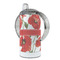 Poppies 12 oz Stainless Steel Sippy Cups - FULL (back angle)