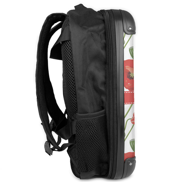 Poppies 13" Hard Shell Backpacks - Side View