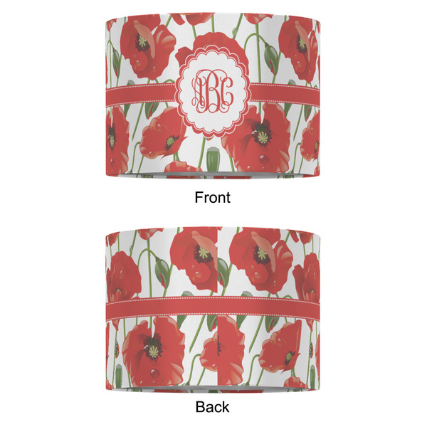 Poppies 16" Drum Lampshade - APPROVAL (Fabric)
