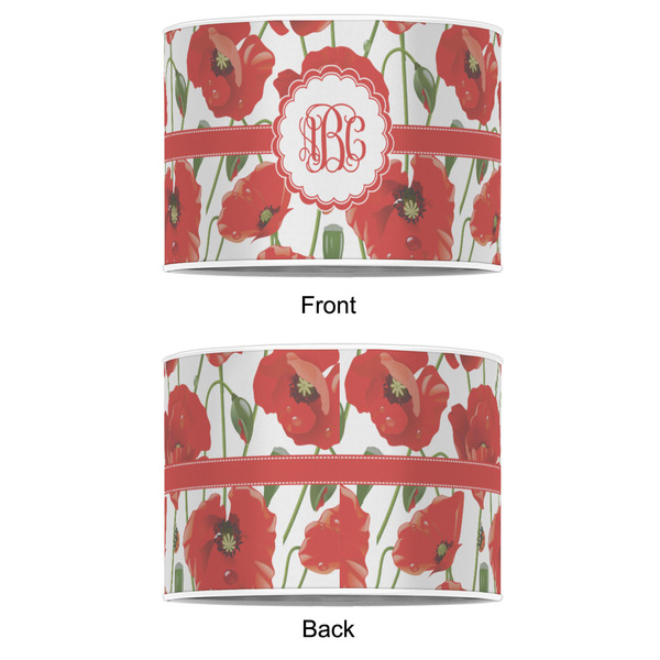 Poppies 16" Drum Lampshade - APPROVAL (Poly Film)