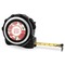 Poppies 16 Foot Black & Silver Tape Measures - Front