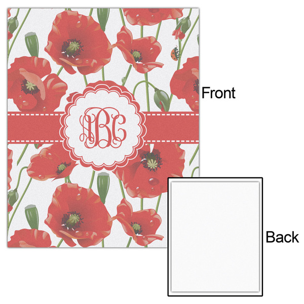 Poppies 16x20 - Matte Poster - Front & Back