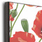 Poppies 16x20 Wood Print - Closeup