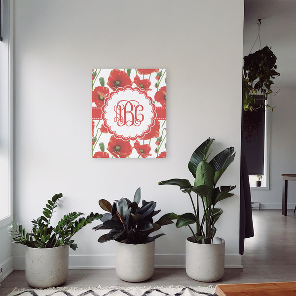 Poppies 20x24 - Canvas Print - In Context