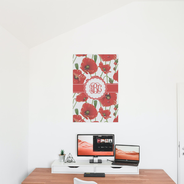 Poppies 20x30 - Matte Poster - On the Wall