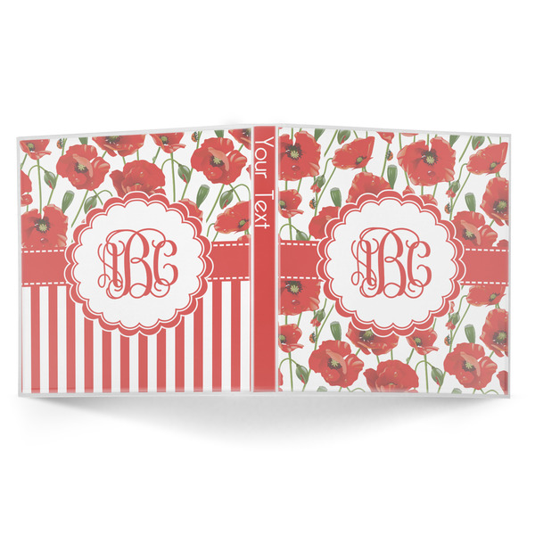 Poppies 3-Ring Binder Approval- 1in