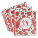 Poppies 3-Ring Binder (Personalized)
