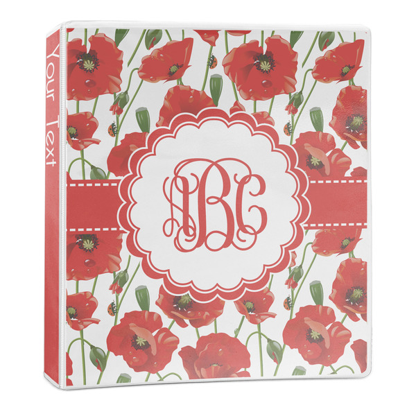 Poppies 3-Ring Binder Main- 1in