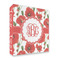 Poppies 3 Ring Binders - Full Wrap - 2" - FRONT