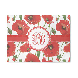 Poppies 5' x 7' Patio Rug (Personalized)