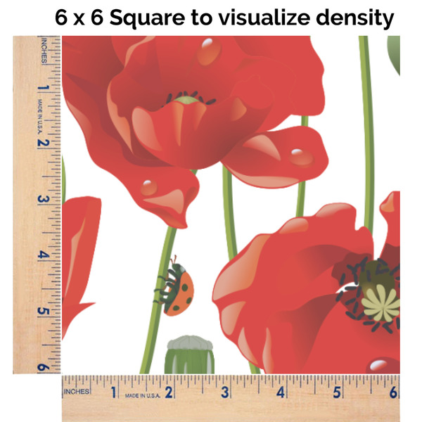 Poppies 6x6 Swatch of Fabric