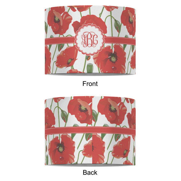 Poppies 8" Drum Lampshade - APPROVAL (Fabric)