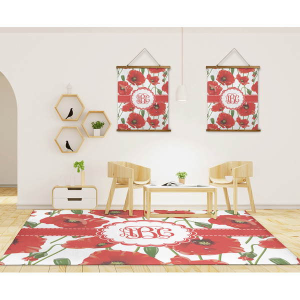 Poppies 8'x10' Indoor Area Rugs - IN CONTEXT