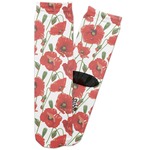 Poppies Adult Crew Socks (Personalized)