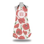 Poppies Apron w/ Monogram
