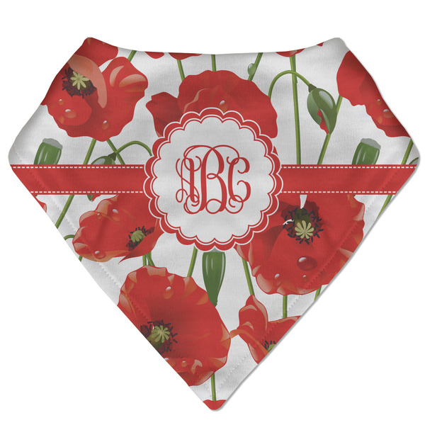 Custom Poppies Bandana Bib (Personalized)