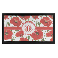 Poppies Bar Mat - Small (Personalized)