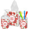 Poppies Bathroom Accessories Set (Personalized)