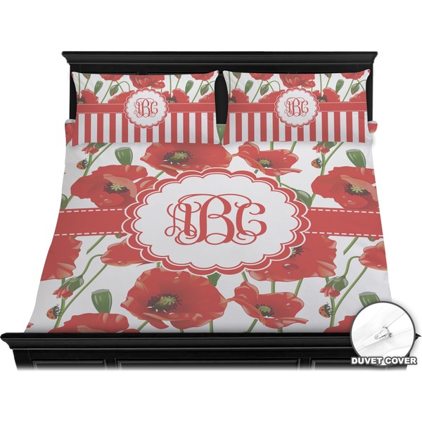 Poppies Bedding Set (King) - Duvet