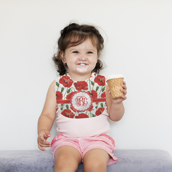 Poppies Bib Lifestyle Girl