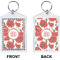 Poppies Bling Keychain (Front + Back)