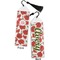Poppies Bookmark with tassel - Front and Back