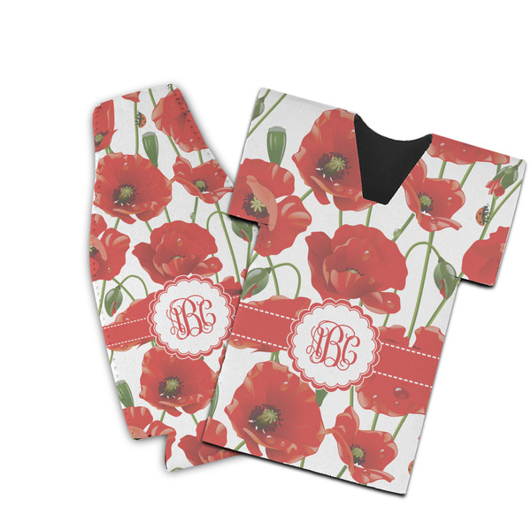 Custom Poppies Bottle Cooler (Personalized)
