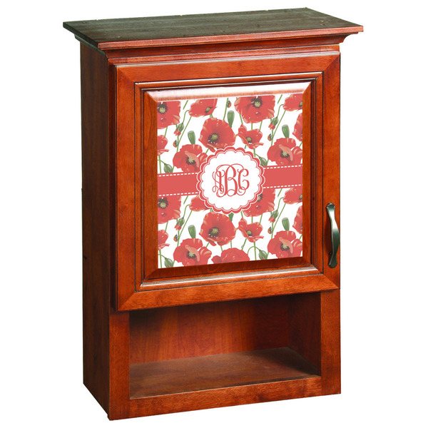 Poppies Cabinet Decal - Custom Size