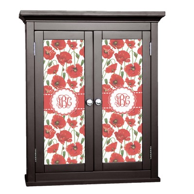 Poppies Cabinet Decal - XLarge (Personalized)