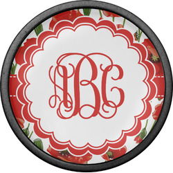 Poppies Cabinet Knob (Black) (Personalized)