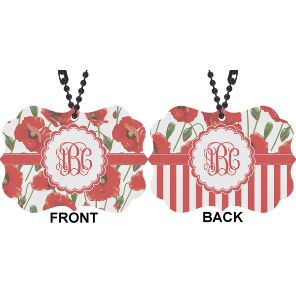 Poppies Car Ornament (Approval)